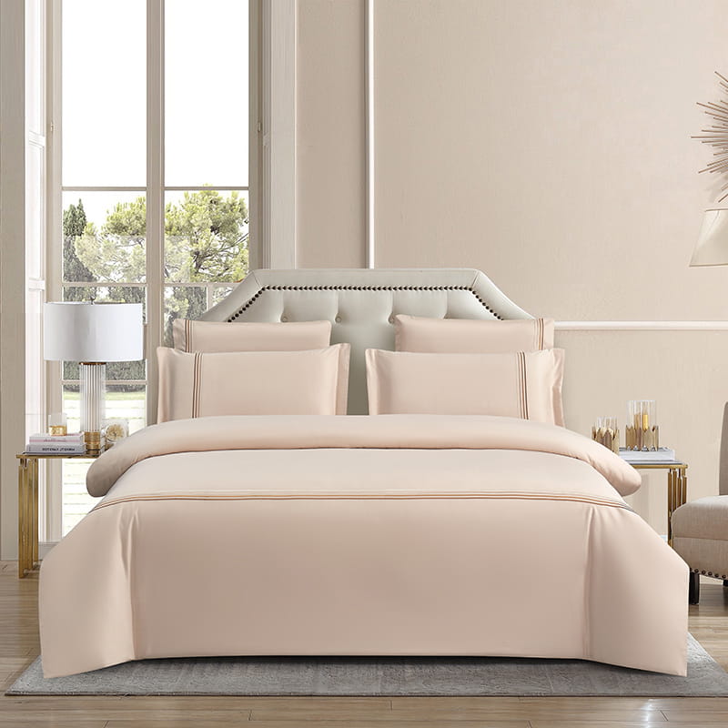 Duvet Cover Set with Customized Embroidery