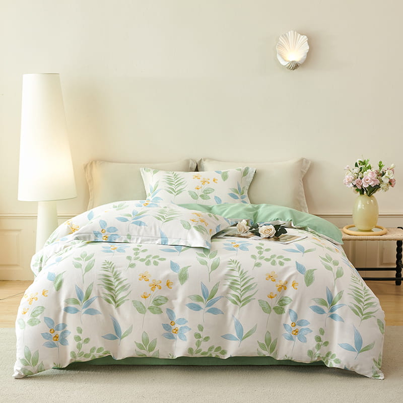 100% Cotton Printed Duvet Cover Set